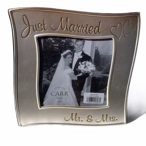 Just Married picture Frame